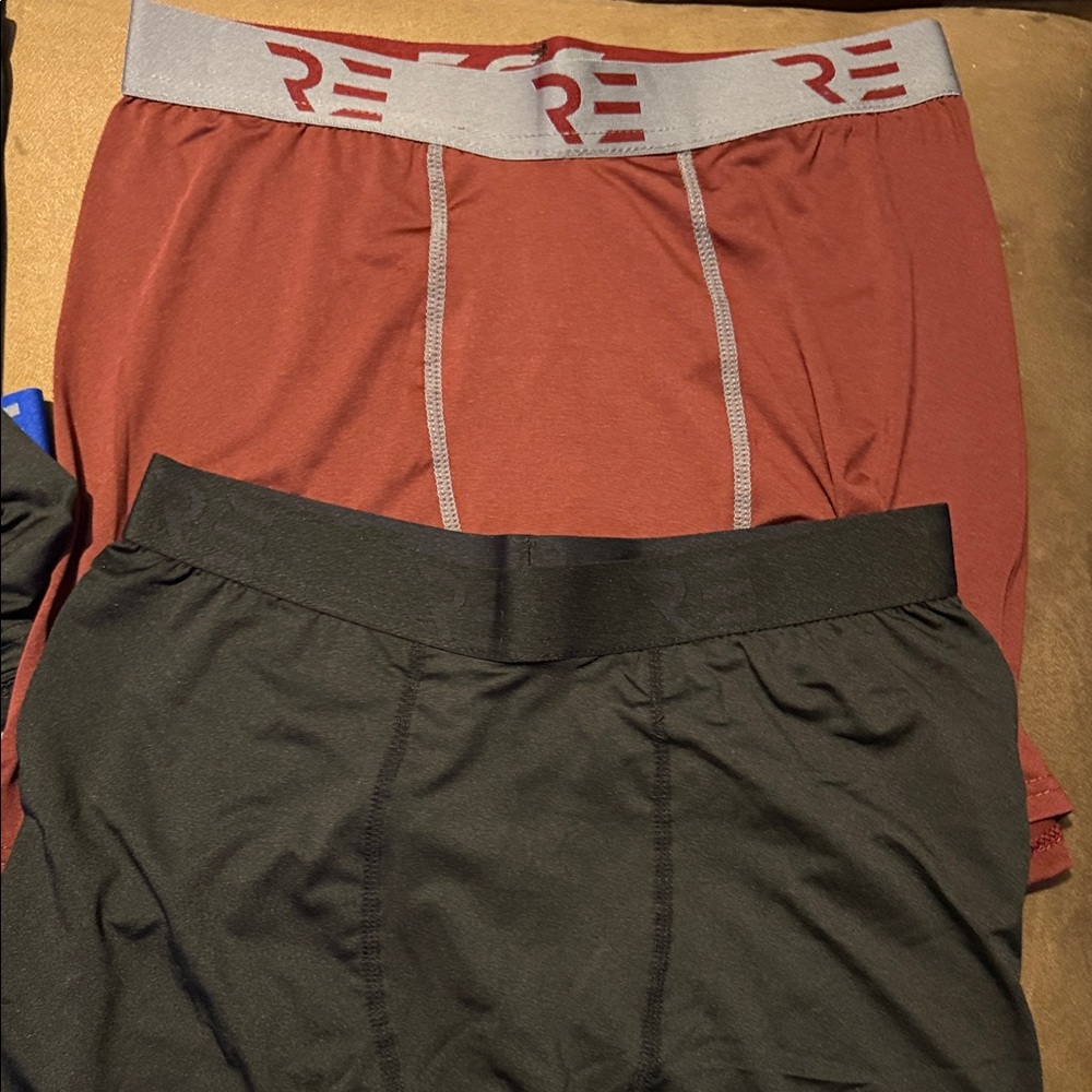 Kids Boxer Briefs in Red and Black